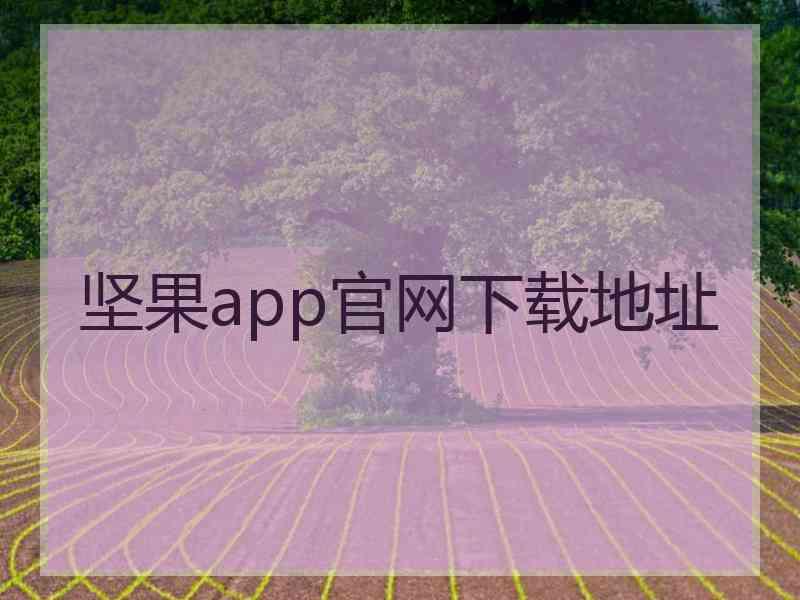 坚果app官网下载地址