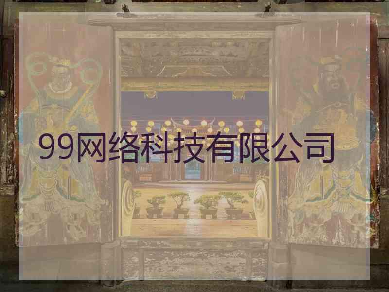 99网络科技有限公司