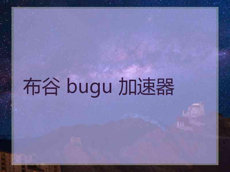 布谷 bugu 加速器