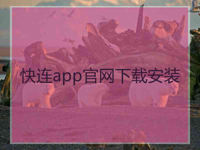 快连app官网下载安装